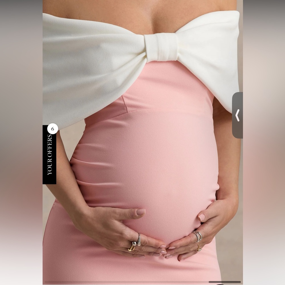 Baby Shower Bow Dress - Picture 6 of 9